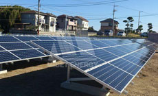 2013 11月 日本千葉県 N型陸上架台 100 KW太陽エネルギー プロジェクト