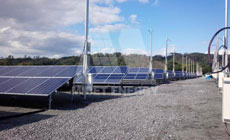 2014 9 日本鳥取県米子市 N型陸上架台 1MW太陽エネルギー プロジェクト