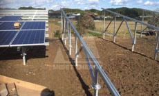 2015 11 日本三重县 W型陸上架台 41.82 kw太陽エネルギー プロジェクト