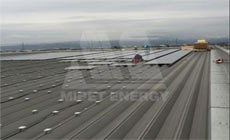 2015 1月 日本石川県 折板屋根架台 856.8KW 太陽エネルギー プロジェクト