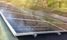 2015 4月 その他スウェーデン　 スレート屋根 16KW太陽エネルギー プロジェクト