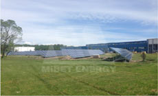 2015 6月 その他エストニア N型陸上架台 210KW 太陽エネルギー プロジェクト