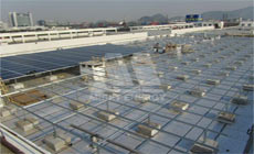 2014 3月 その他浙江省 特製陸屋根架台 1.3MW 太陽エネルギー プロジェクト
