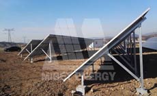 2015 12月 その他山西 スチール陸上架台 300kw太陽エネルギー プロジェクト