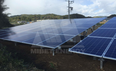 2015 10月 日本三重県 W型陸上架台 41.82kw太陽エネルギー プロジェクト