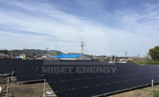 2016 4 日本 三重県 N型陸上架台 48kw太陽エネルギー プロジェクト