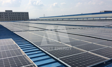 2017 4 その他山东 ハゼ折板屋根架台+陸屋根架台3 8.2MW太陽エネルギー プロジェクト