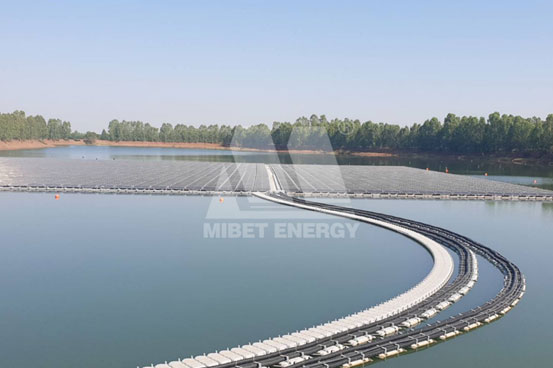 マイベト-タイ1.5MWフローティング太陽光発電プロジェクトは無事に連系